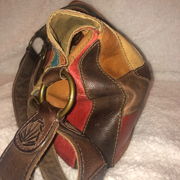Lucky brand leather hobo bag, purse - Picture 5 of 8